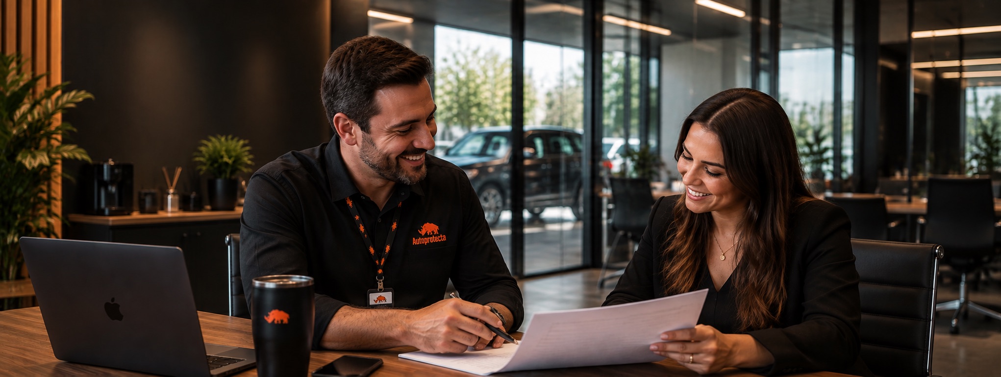 Equipe de atendimento Autoprotecta em Londrina